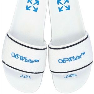 Off-White Towel Embroidery Slider